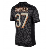 Dres Paris Saint-Germain Milan Skriniar #37 Rezervni 2023-24 Kratak Rukav